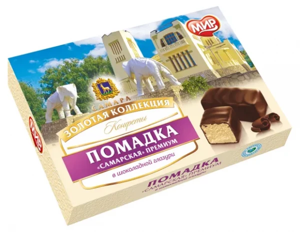 №2 КФ МИР Помадка ШОКОЛАДНОЙ ГЛАЗУРИ 145г  в Славянск-на-Кубани