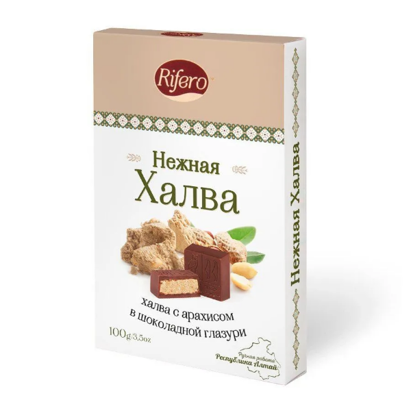 №1 Риф и ко Конфеты "НЕЖНАЯ халва" 100г    в Славянск-на-Кубани