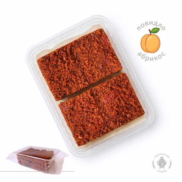 №3 Пряник 400г с фруктовой начинкой Абрикос  в Славянск-на-Кубани